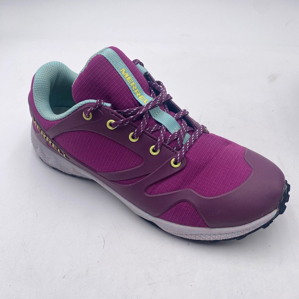 Merrell Antora 2 Trail Running Shoes Women‎ 5 Burgundy Plum Seafoam MK165710